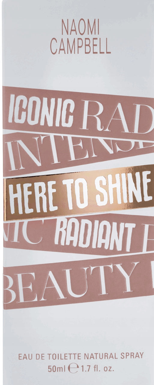 Naomi Campbell Here To Shine Eau de toilette 50ml