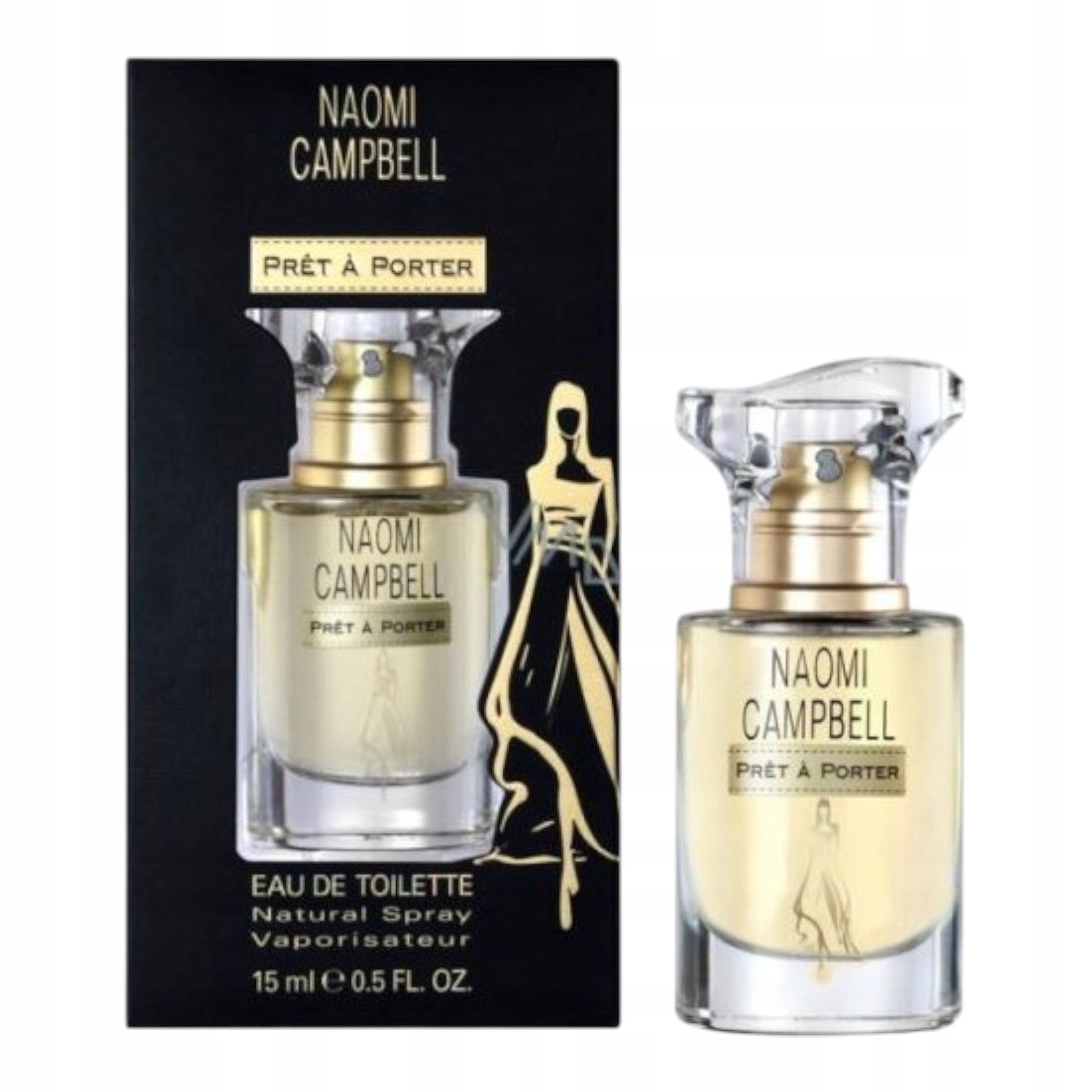 Naomi Campbell Pret A Porter 15ml EDT for Women 100% Original Product
