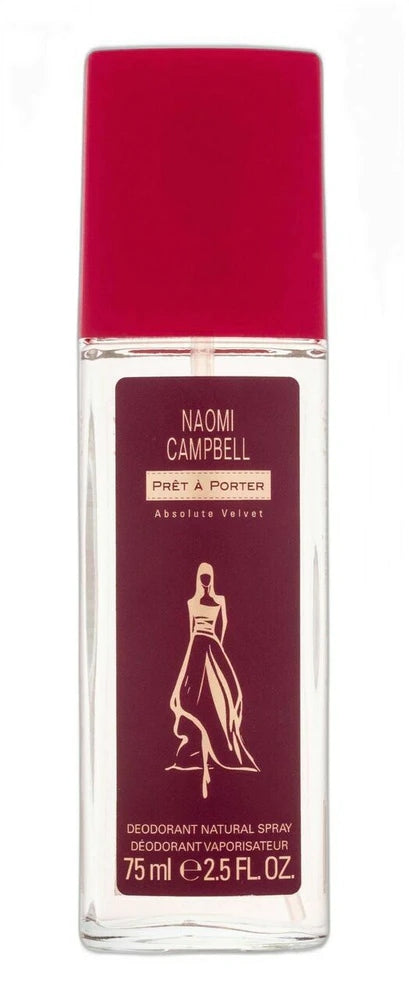 Naomi Campbell Pret A Porter Absolute Velvet Deodorant Spray 75ml