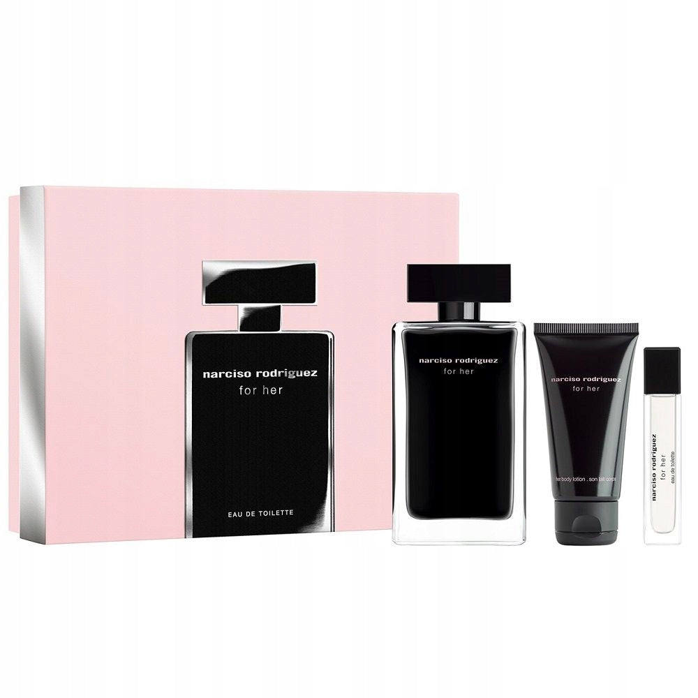 Narciso Rodriguez For Her EDT 100 ml, EAN kit for her: 3423222092443
