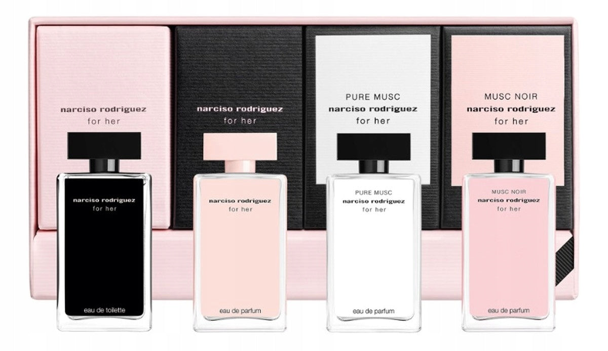 Narciso Rodriguez Her Exclusive Collector Set of miniature fragrances 4x7.5ml