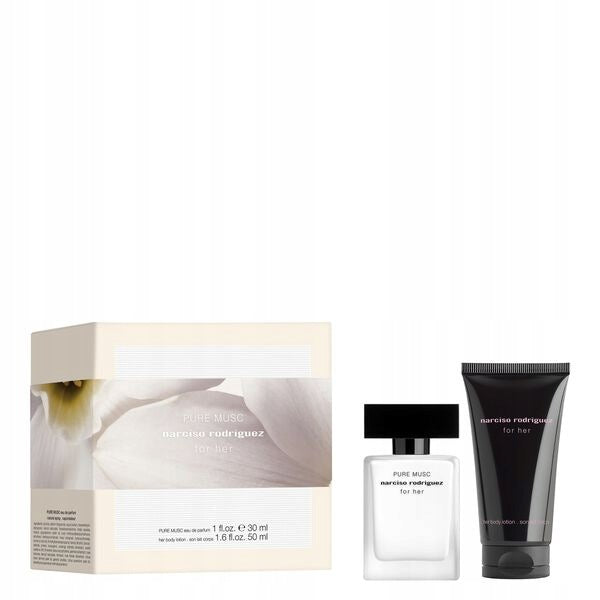 Narciso Rodriguez Pure Musc Set EDP 30 ml + lotion 50 ml ORIGINAL Brand Narciso Rodriguez