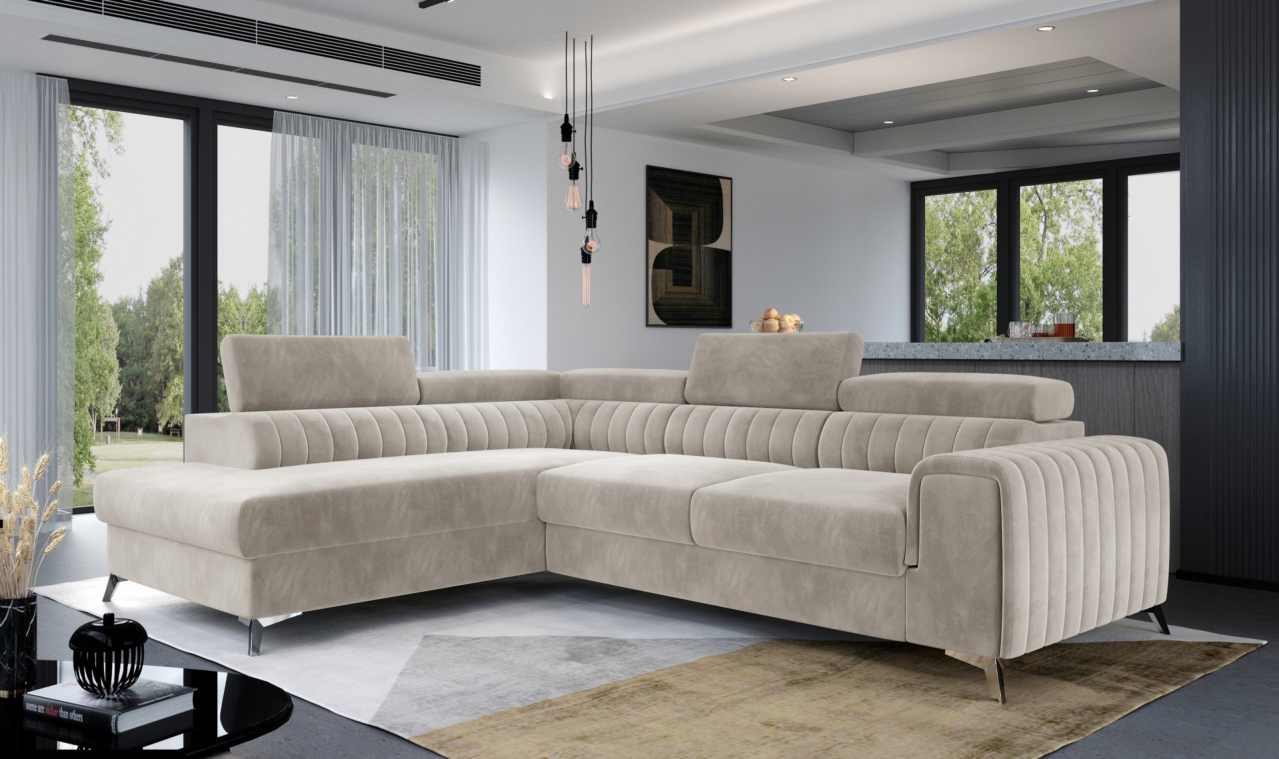 Weiche Ecke NORE Laurence 03, beige 