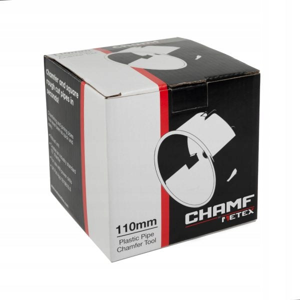 Metex Chamf, 110 mm PVC-Abwasser- und Erdrohr-Anfaswerkzeug 