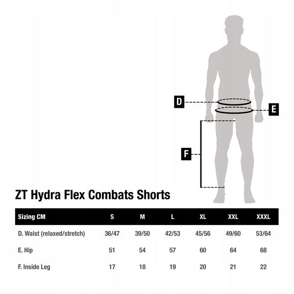 Nash ZT Lite Hydra Flex Combat Shorts Camo Roz M C6579 Size M