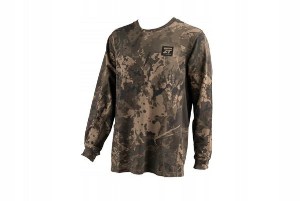 Nash ZT Lite Luxe Long Sleeve T Shirt Camo Size S