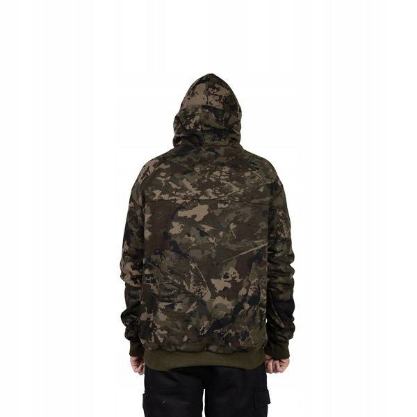 Nash ZT Snood Hoody Camo S Size: Small (S) Color green