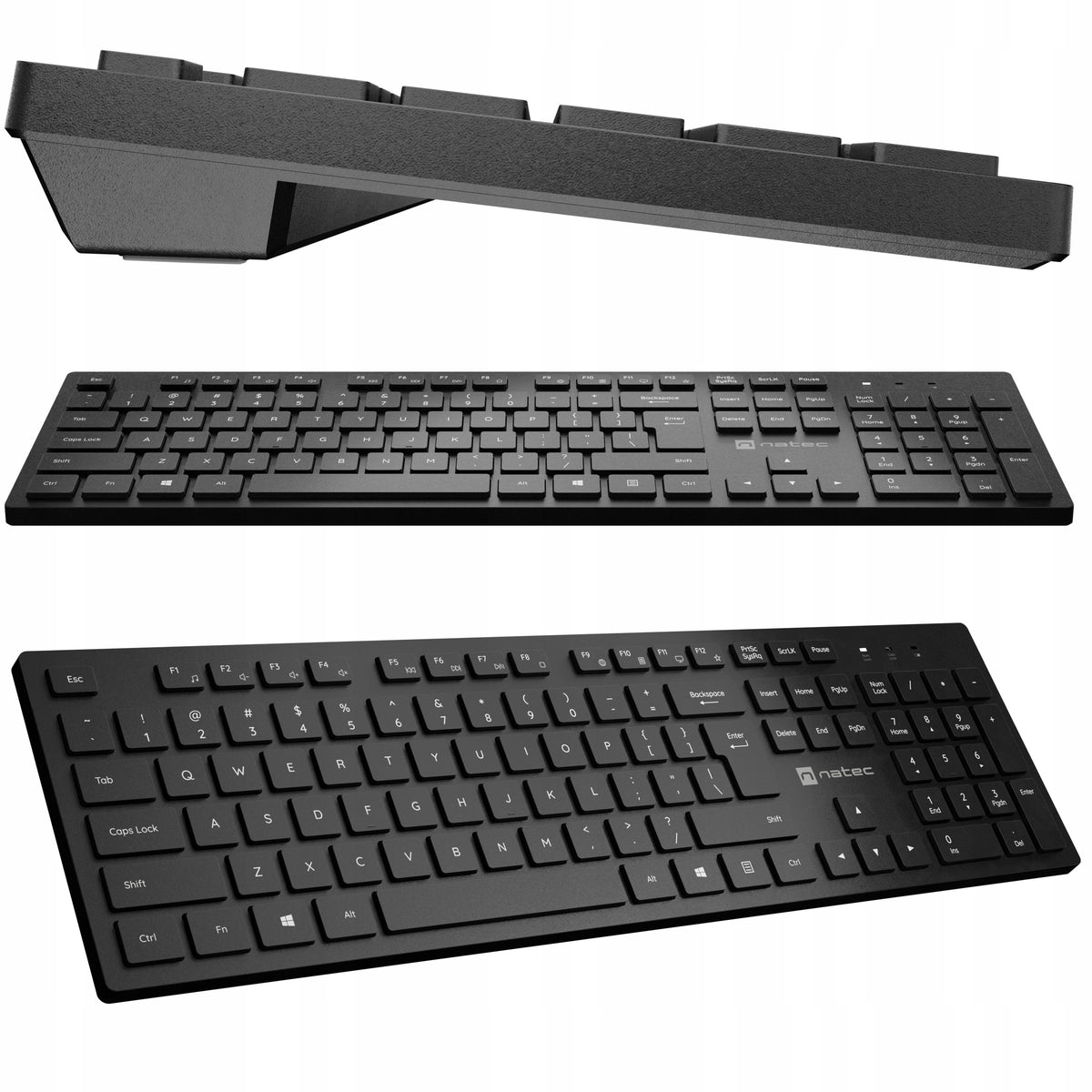 Natec Herring Wireless US Slim Keyboard