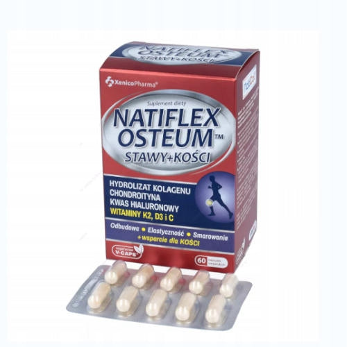 Natiflex Osteum Hyaluronic Acid Joint Support Xenico Pharma 60 Pack EAN (GTIN) 5905279876293