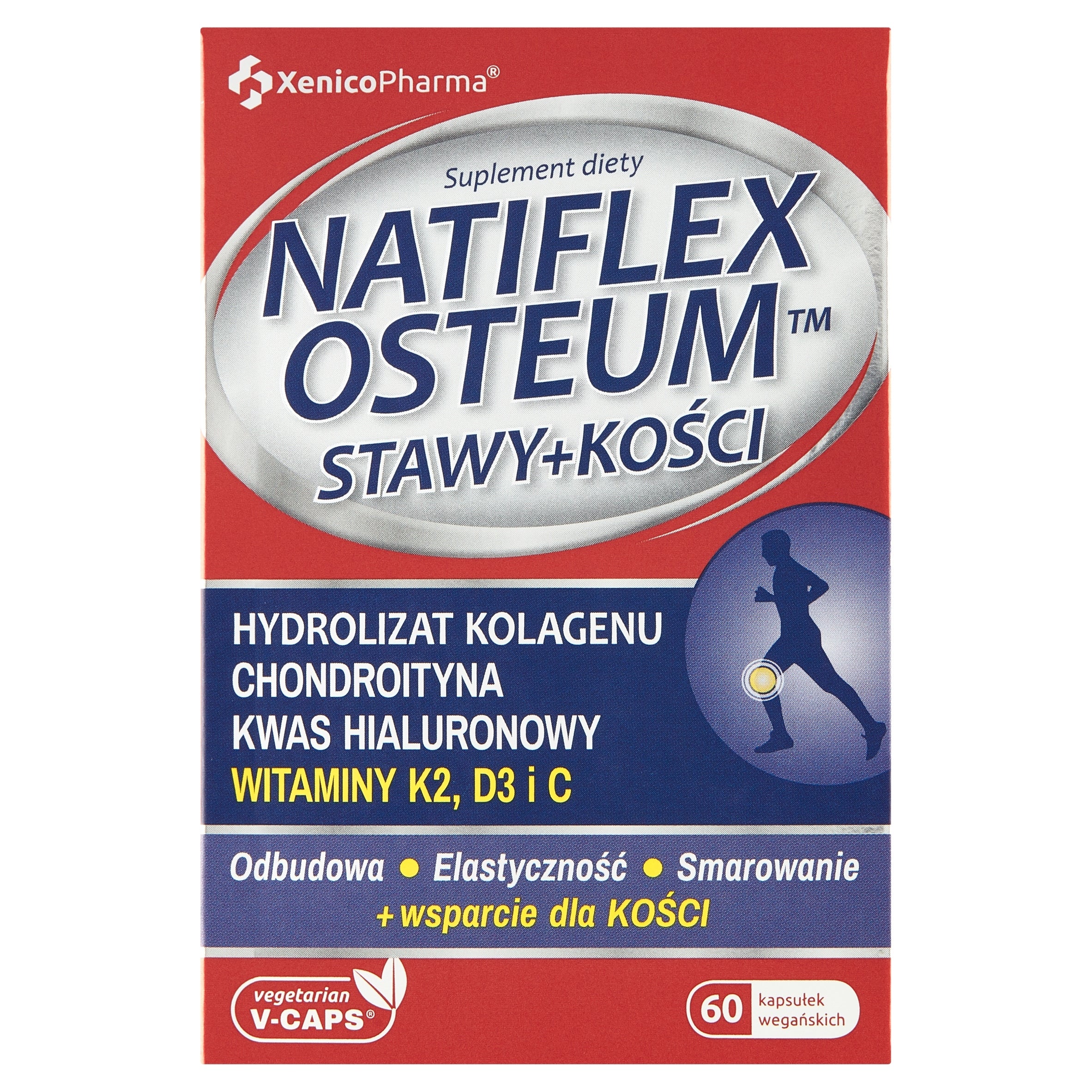 Natiflex Osteum Hyaluronic Acid Joint Support Xenico Pharma 60 Pack Manufacturer code 5905279876293
