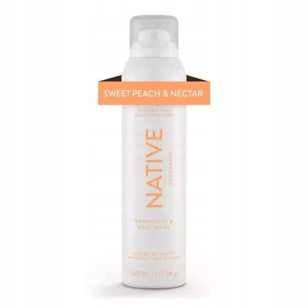 Native Sweet Peach & Nectar 99 g Deodorant Spray for Women