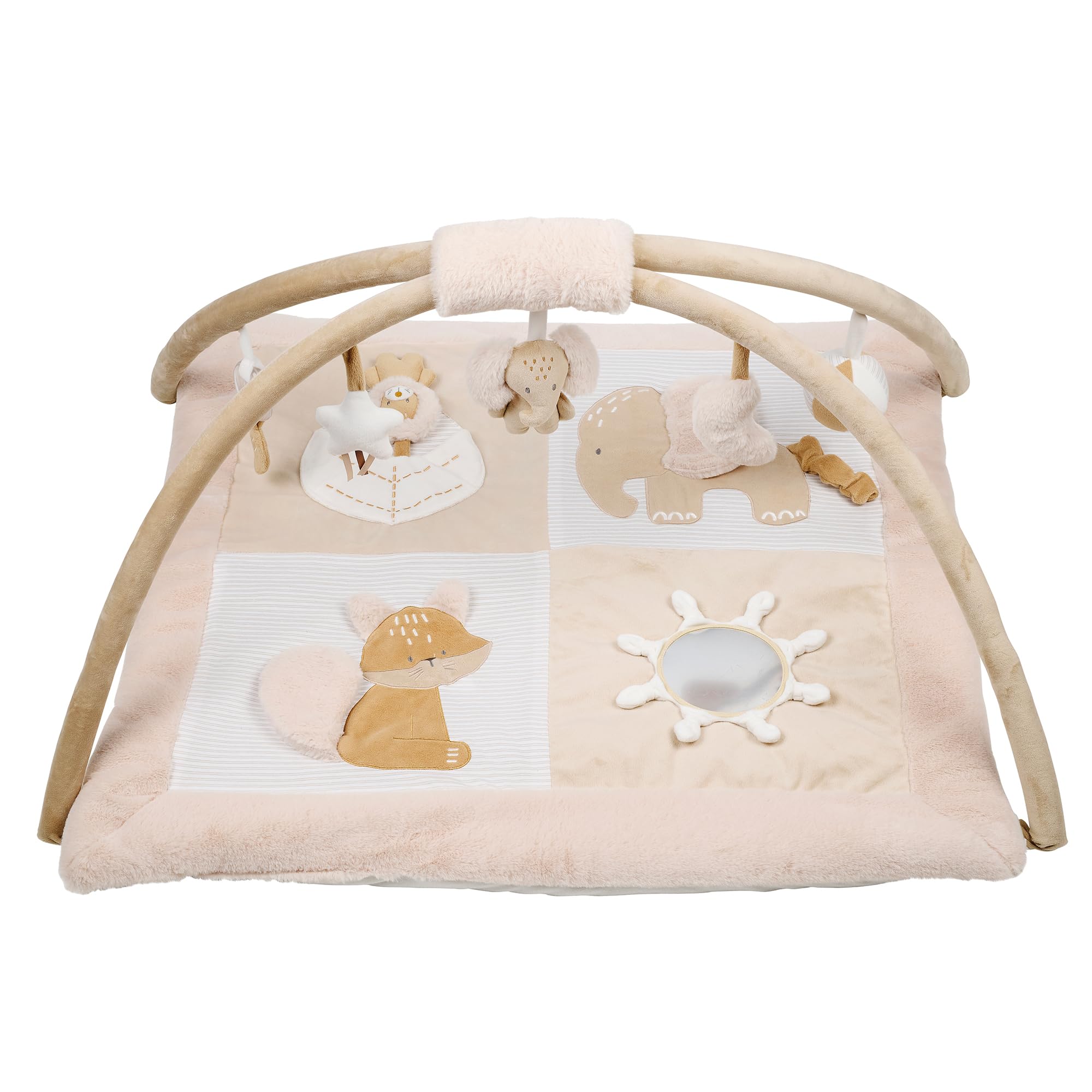 Nattou Playmat Rectangle with Arch FLO OLI ERNEST 80 cm Flo Beige