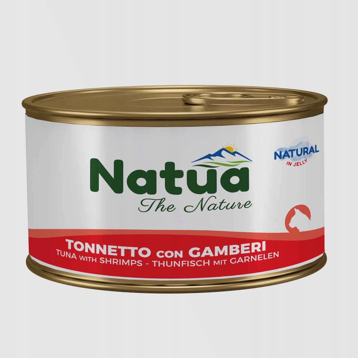 Natua CAT CAN Tuna with Shrimp in delicate jelly 85g