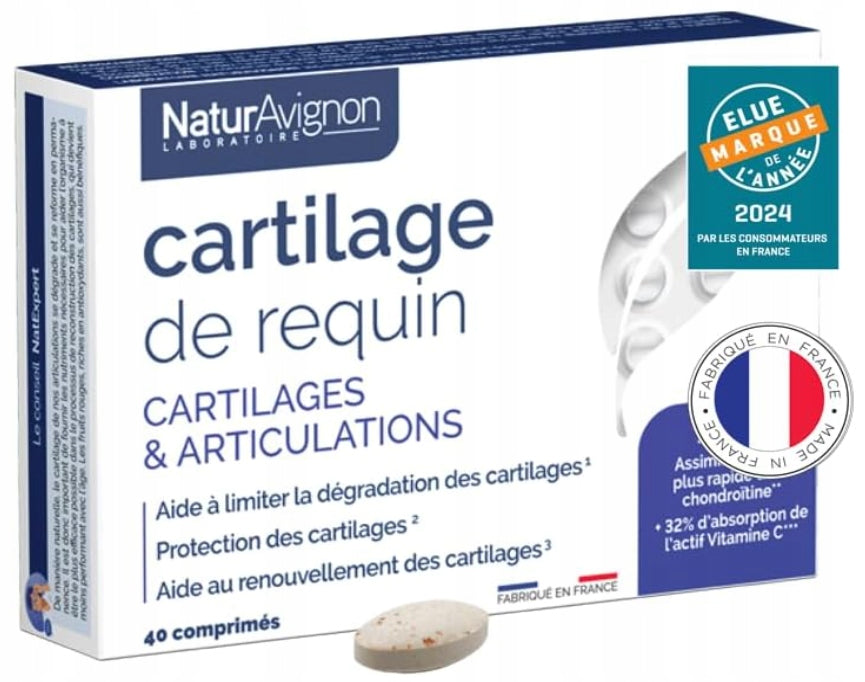 NaturAvignon for joint and cartilage protection With vitamin C, D, manganese 40 tab