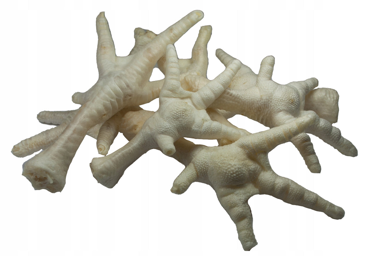 Natural Chicken Paw Teether White 1KG Flavor chicken