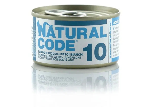 Natural Code Cat 10 Tuna with Young Fish Can 85g