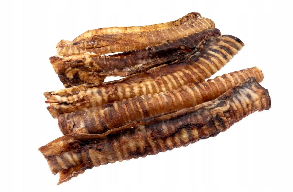 Natural Dog Teether Beef Trachea 1 kg Hard Strong Flavor beef
