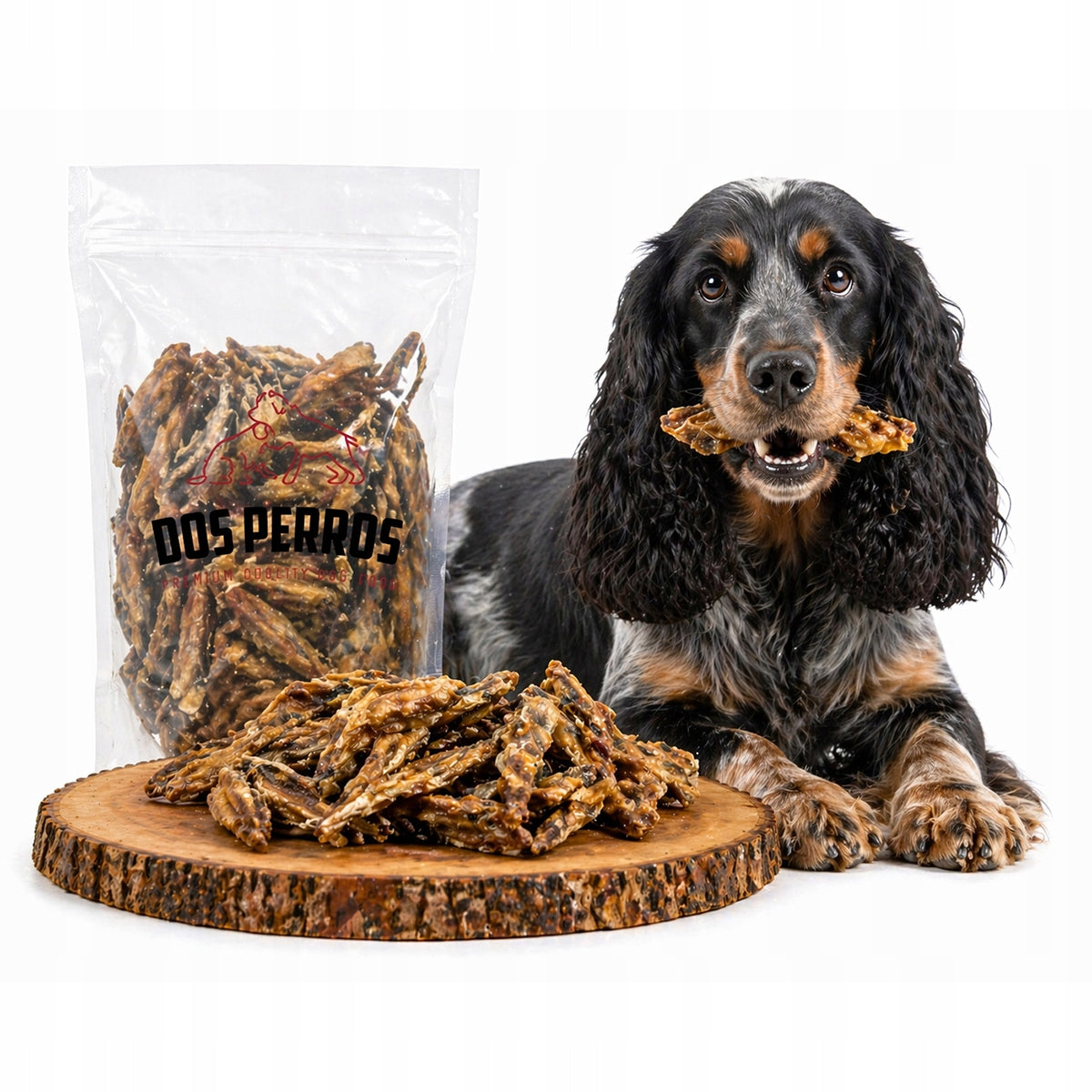 Natural Dog Teether Chicken Wings 1kg Crunchy Treat