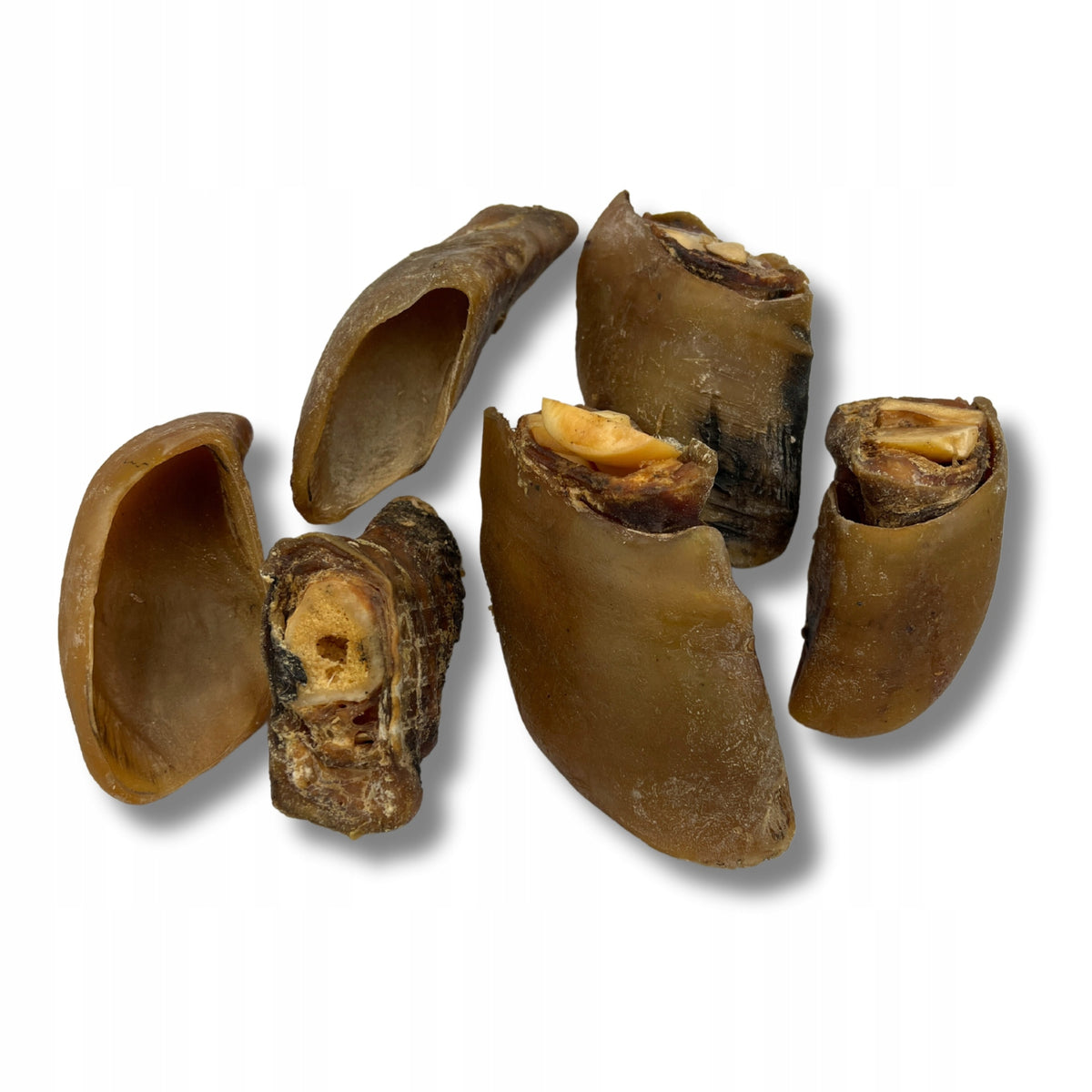 Natural Dog Teether Racice mix beef hooves Animal Food 500 g Flavor beef