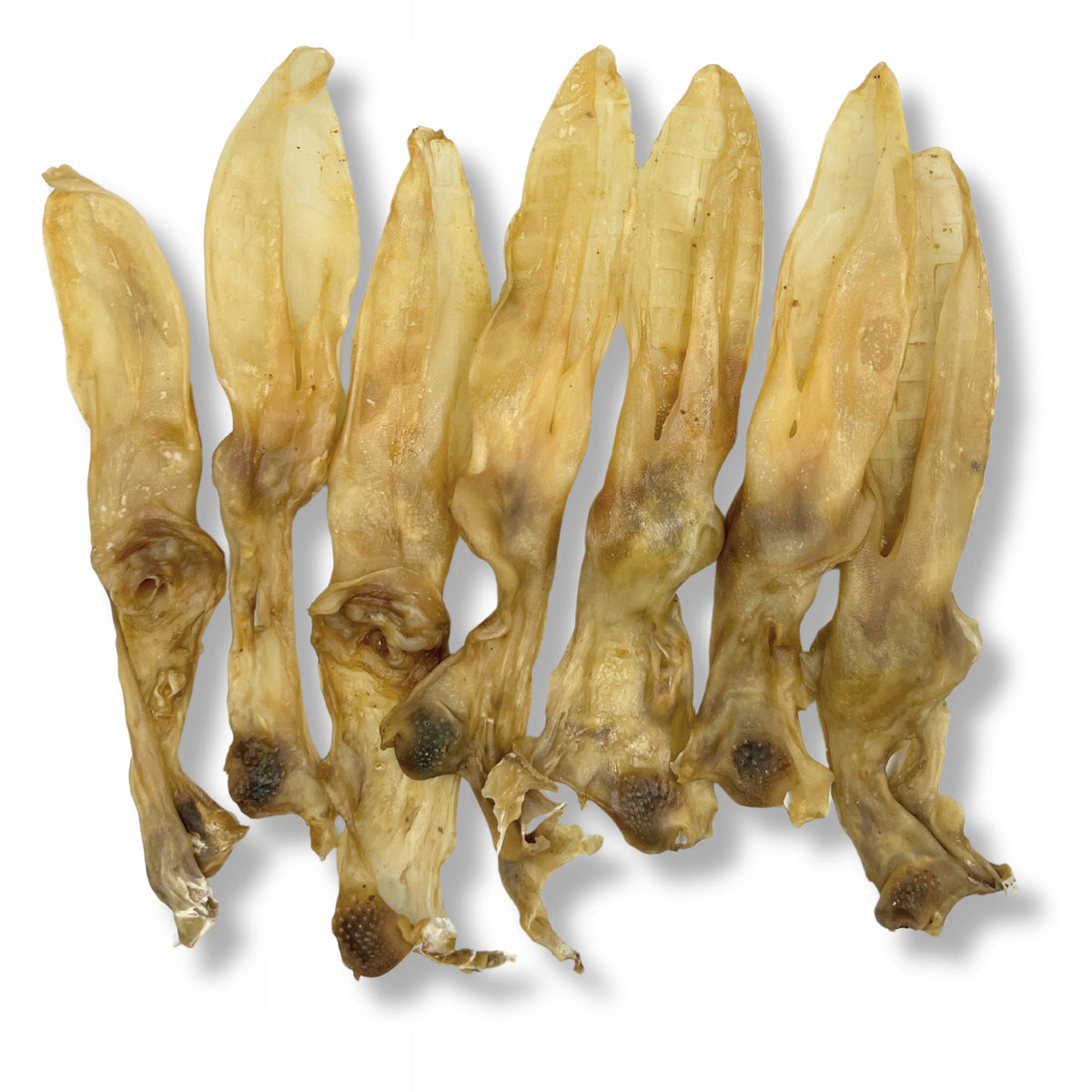 Natural Dog Teethers Dried Rabbit Ears HONEY 500 g Animal Food Flavor rabbit