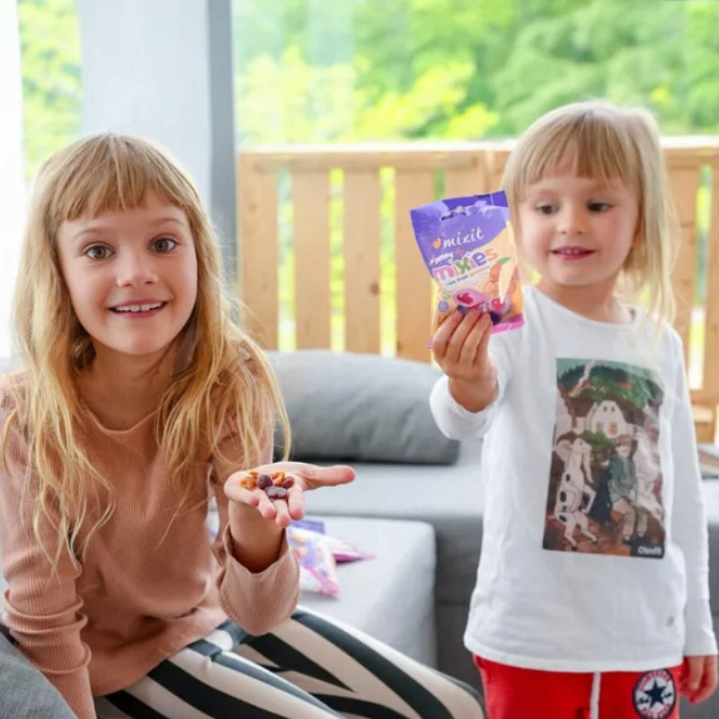 Natural Fruit Gummies Mixies Without Added Sugar for Children Mixit 35g Brand Mixit