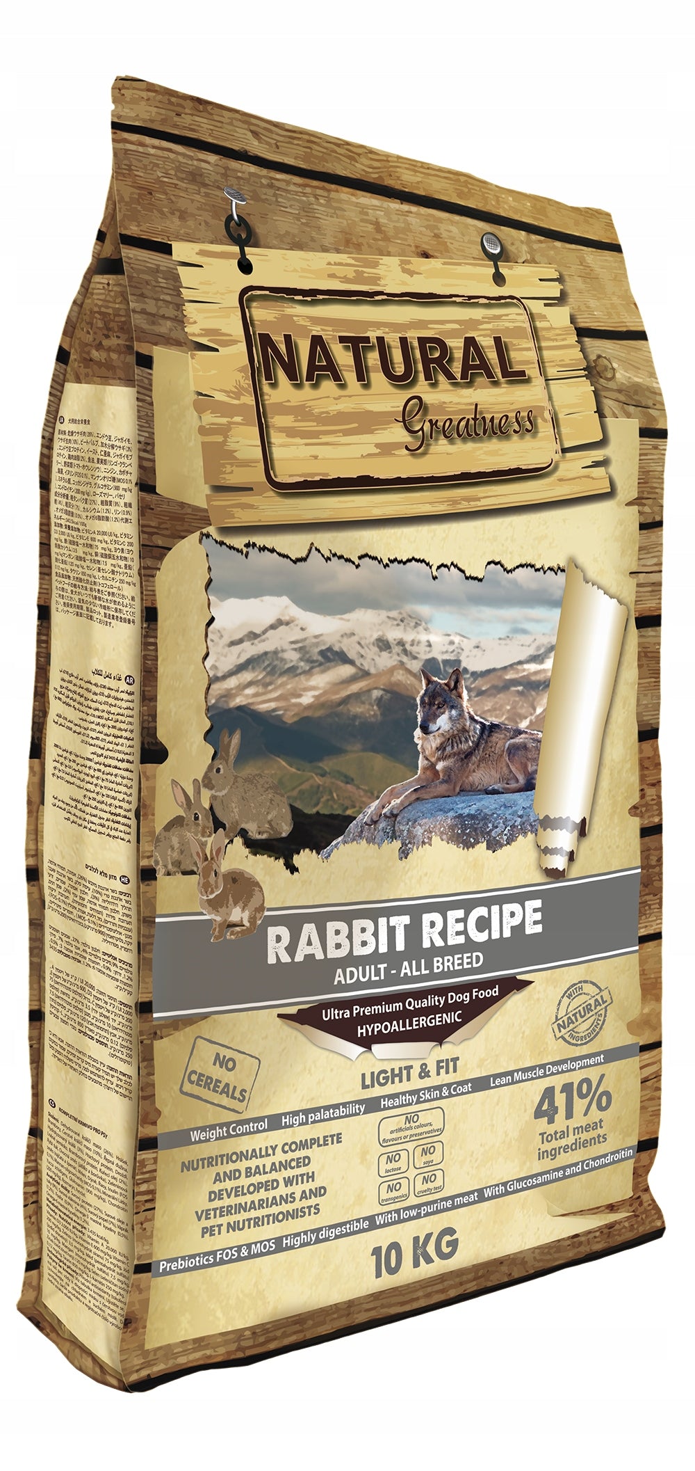 Natural Greatness Rabbit Recipe All Br.Light,Fit/králík Varianta: 10 kg Brand Natural Greatness