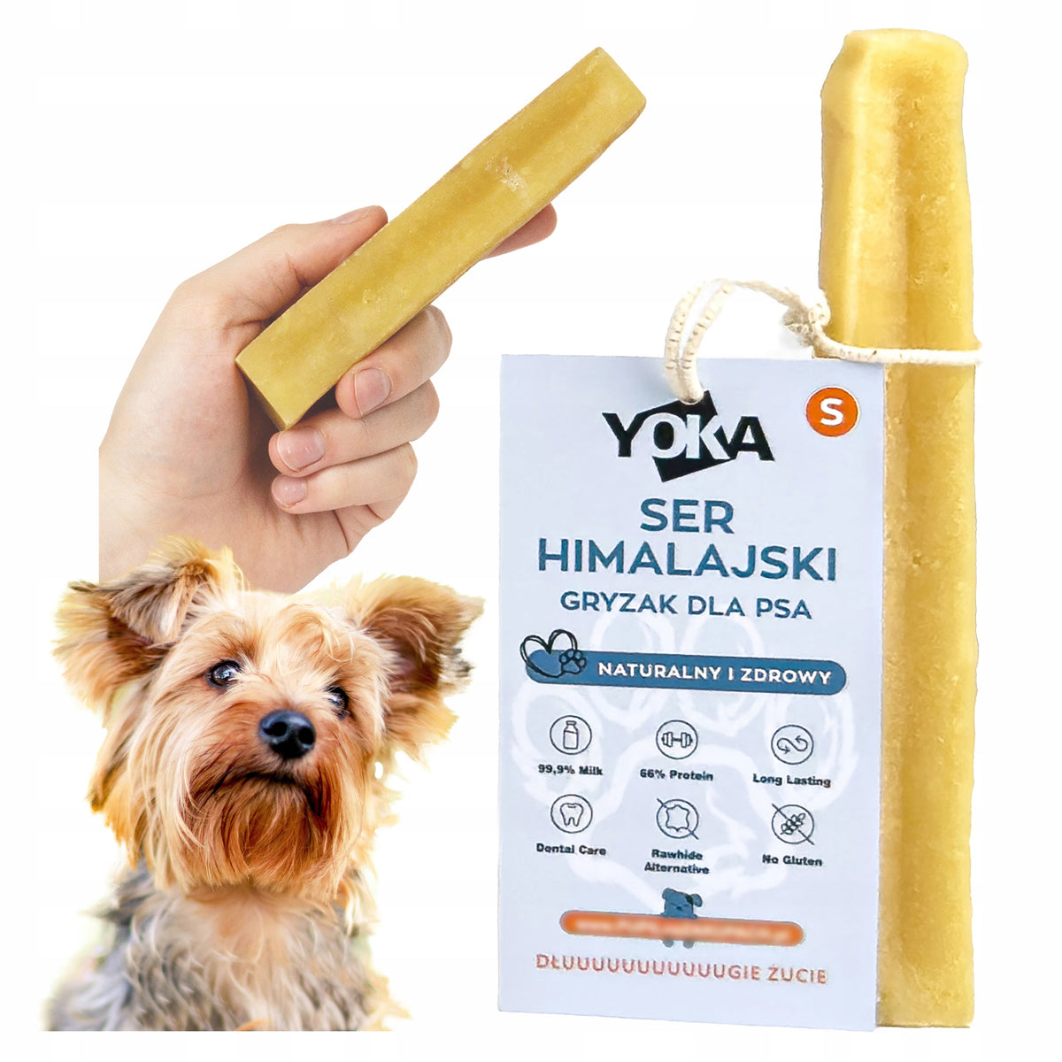 Natural HIMALAYAN CHEESE Dog Cheese Himalayan Cheese S - 14cm