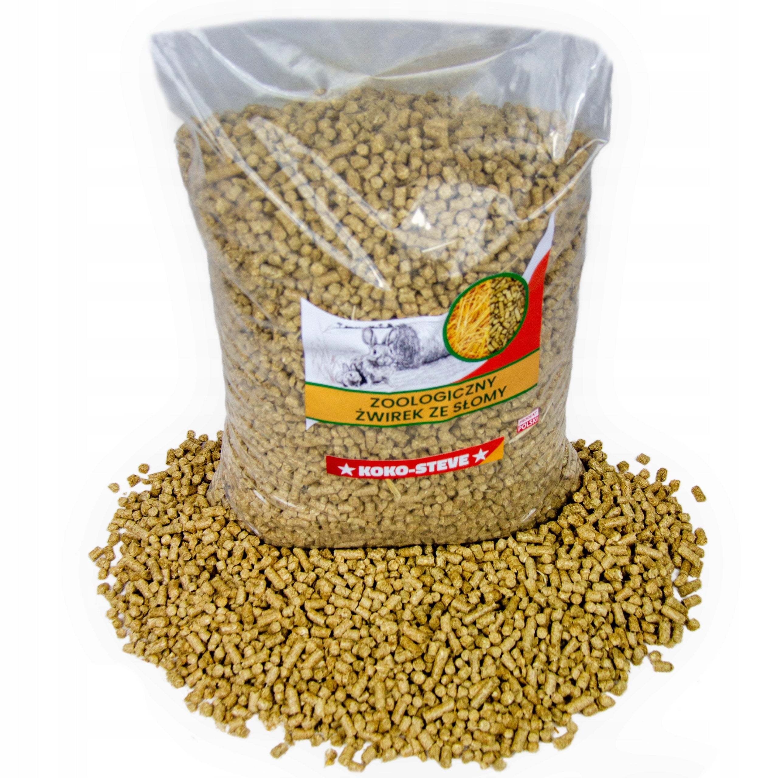 Natural Organic Cat Litter with BIODEGRADABLE STRAW ECO 15kg Brand Świateka