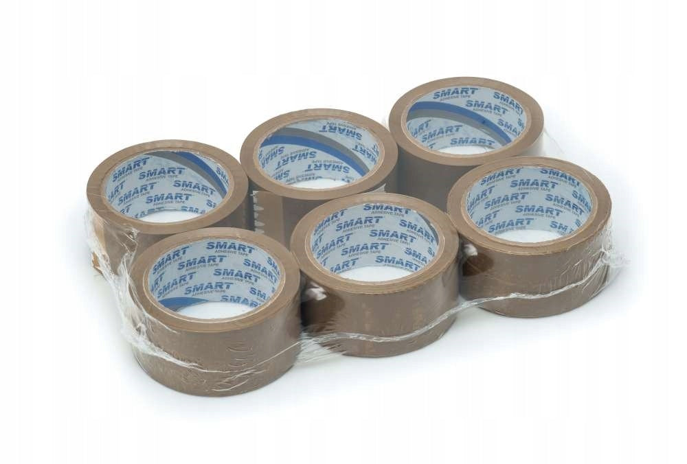 Natural Rubber Tape Solvent Bronze 132m SMART strong efficient Width 48 mm