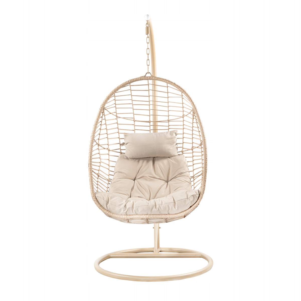 Natural SOLEI swing with pillow 95x95x195 cm HOMLA Manufacturer Homla