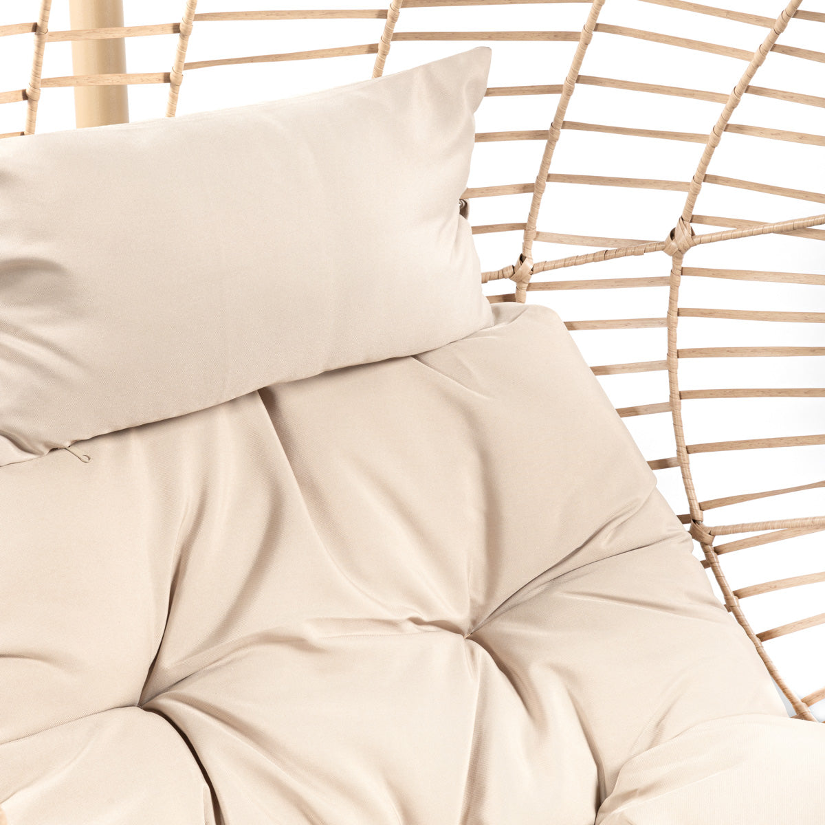 Natural SOLEI swing with pillow 95x95x195 cm HOMLA Manufacturer code 213917