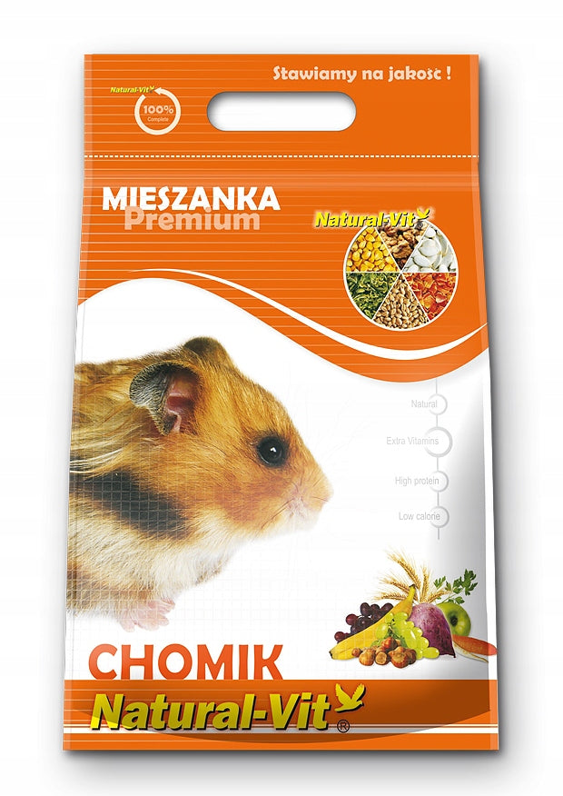 Natural-Vit Hamster Food 500g Premium Blend