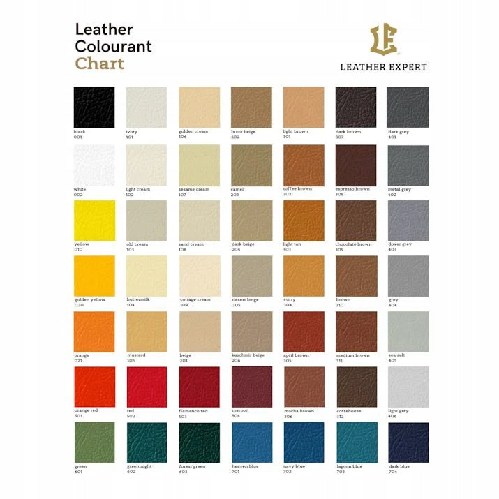 Natural and eco beige leather paint (beige 201) 50 ml Leather Expert Manufacturer Leather Expert