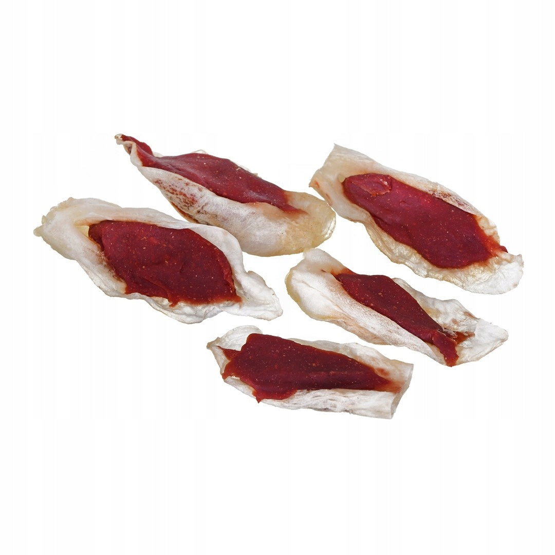 Natural dog treat PETITTO Rabbit ear stuffed with duck 500G Volume 0 ml