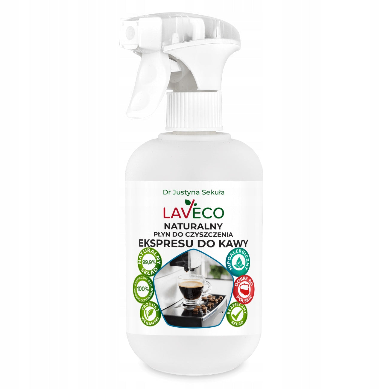 Natural liquid for cleaning the machine - 0,5 l - LAVECO