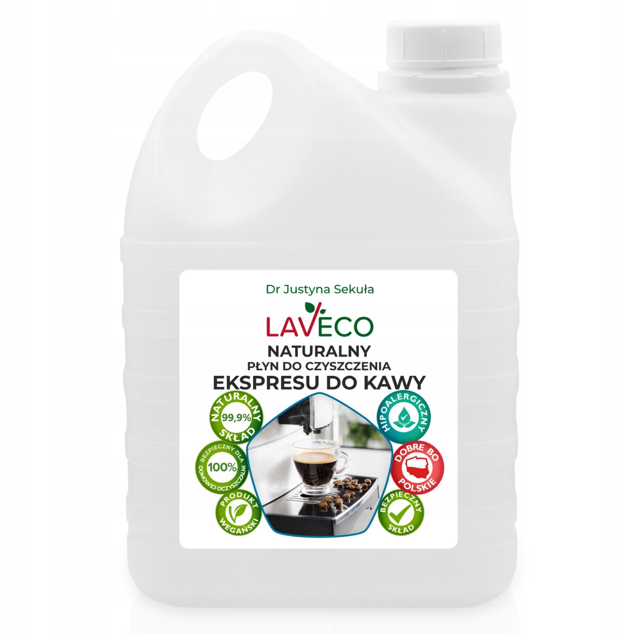 Natural liquid for cleaning the machine - 2 l - LAVECO