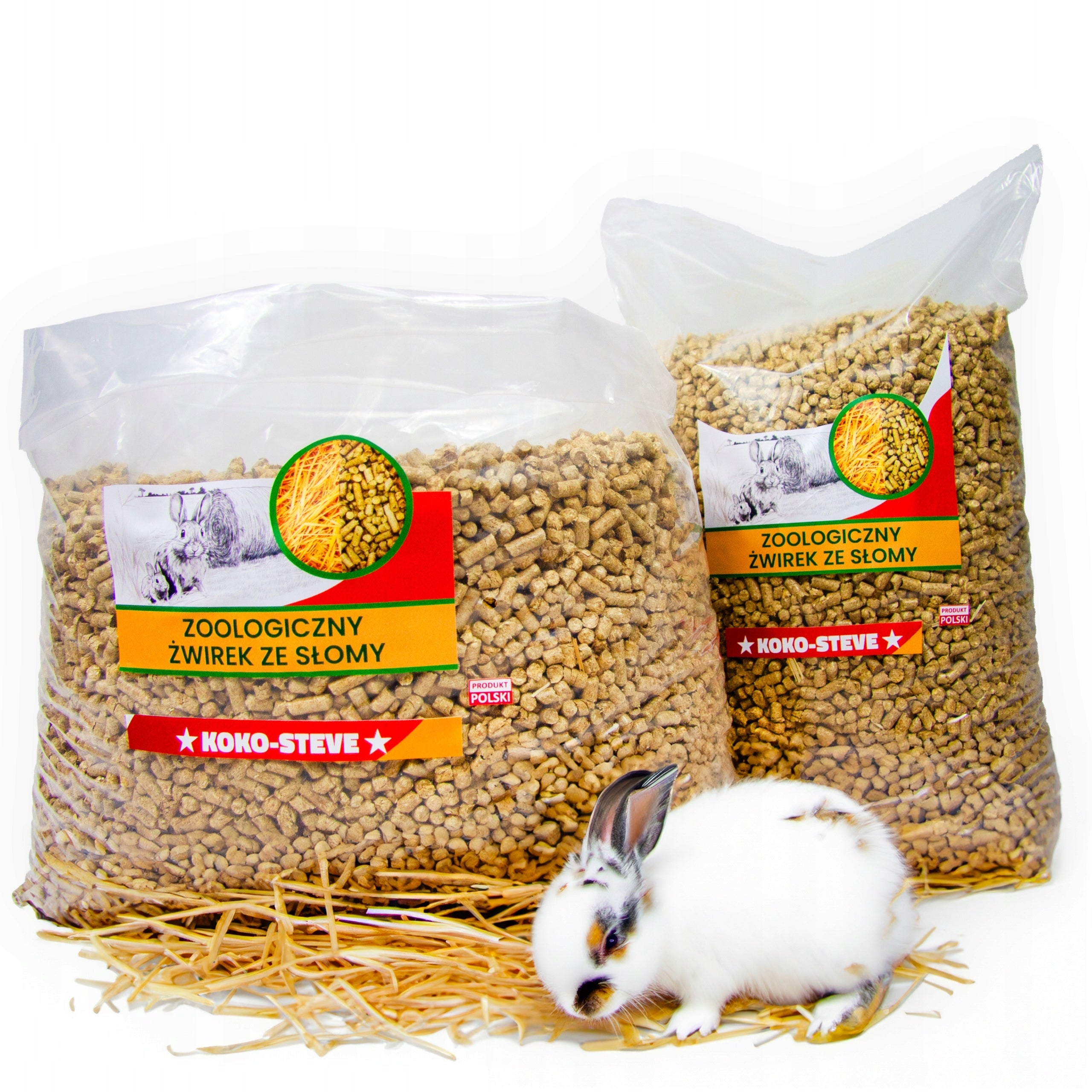 Natural straw litter PELLET granules for rabbit rodent cat 30kg Product weight 30 kg