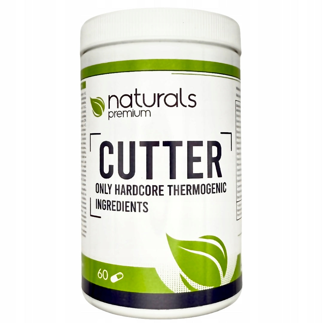 Naturals Premium Cutter 60 kaps. fat burner thermogenic MEGA strong TOP Packaging status original