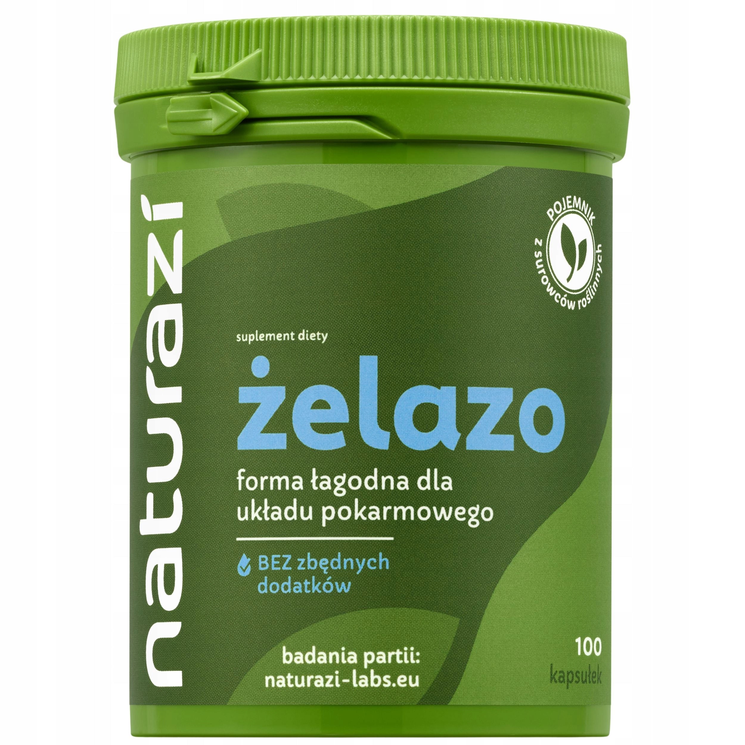 Naturazi Iron 30 mg diglycinate chelate anemia - STUDIES CONTENTS
