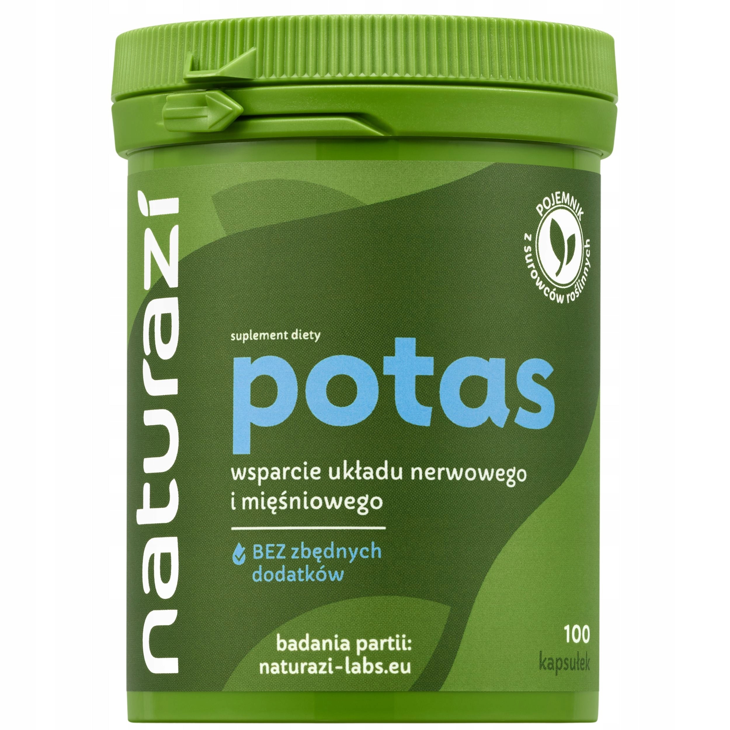 Naturazi Potassium citrate 360mg potassium - 100 capsules - STUDIES CONTENTS