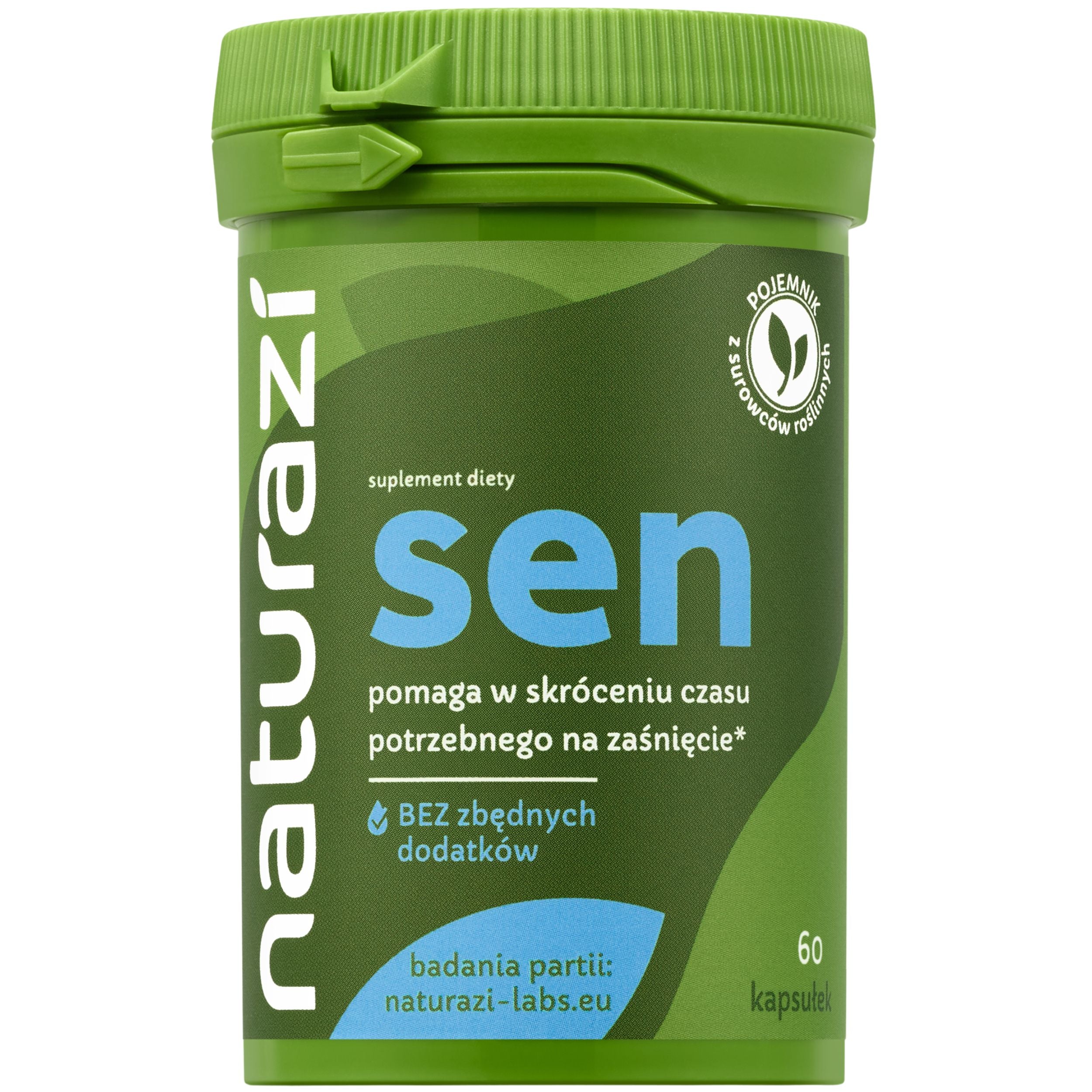 Naturazi Sleep - 60 capsules - falling asleep melatonin jet lag strong sleep