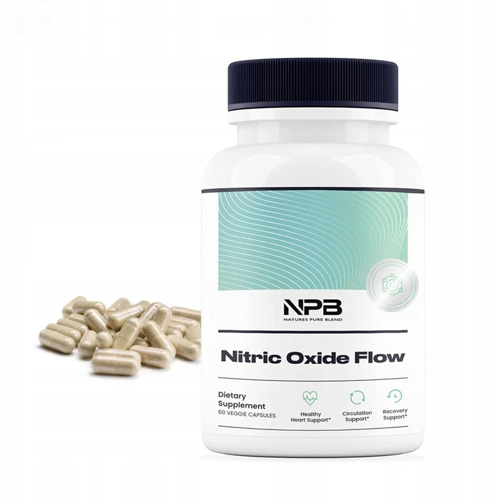 Nature Pure Blend Dietary Supplement with Nitrogen Oxide Supports Blood Health and Packaging status original