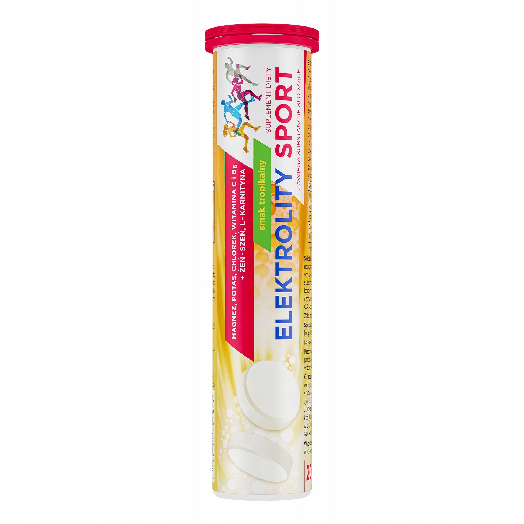Nature pharm Elektrolity Sport 20 effervescent tablets