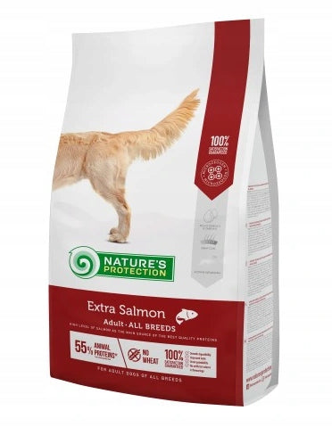 Nature's Protection Dog Extra Salmon Adult All Breeds 12kg