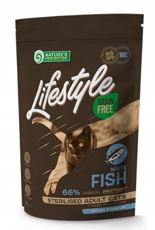 Nature's Protection Dry Cat Food Sterilized 0.4 kg