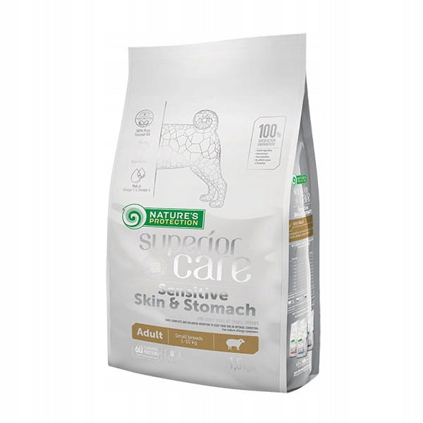 Nature's Protection Sensitive Skin & Stomach lamb 1,5kg