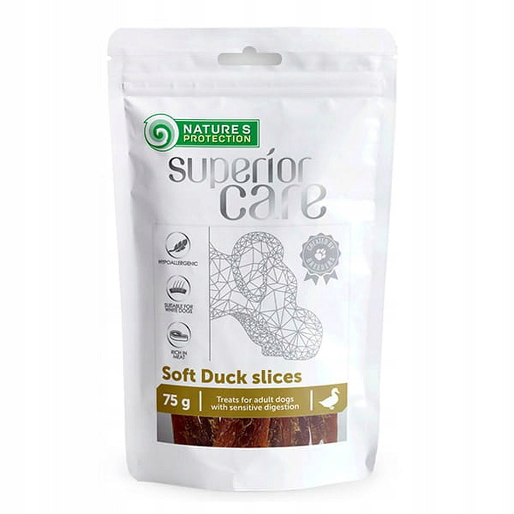 Nature's Protection Snacks DOG TREAT delicate duck pieces 75g