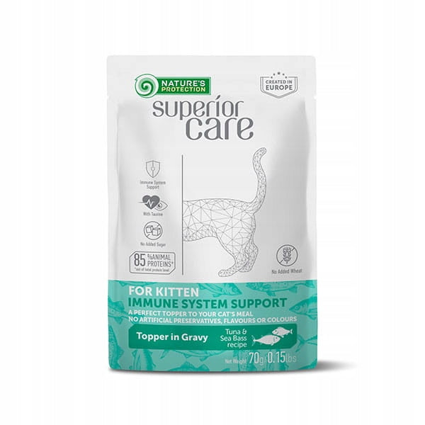 Nature's Protection Wet Cat Food (kitten) with TUNA 70 g