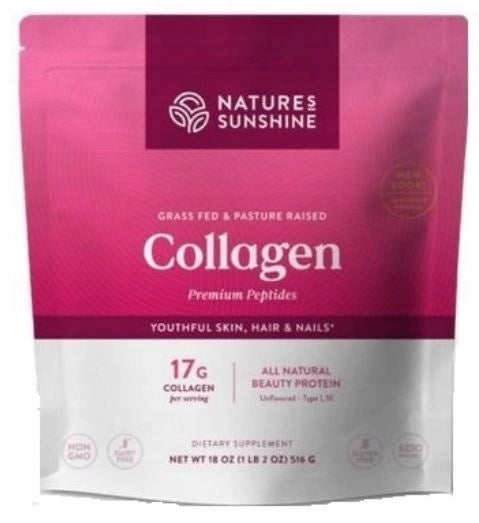 Nature's Sunshine Collagen 516g Collagen Peptides Bone joints