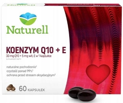 Naturell Coenzyme Q10 + E 60 capsules